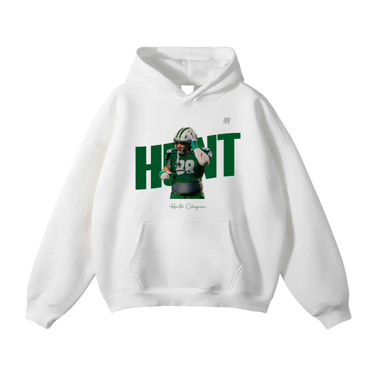 Hunter Colegrove Oversize Fleeced Hoodie