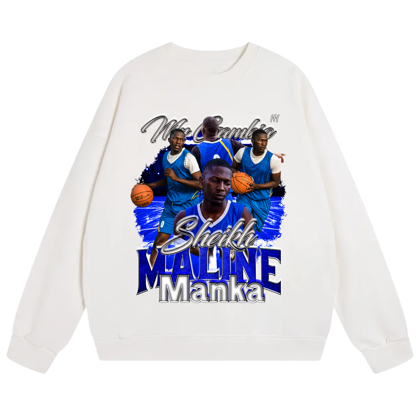 Sheikh Maline Manka Heavyweight Crewneck Sweatshirt