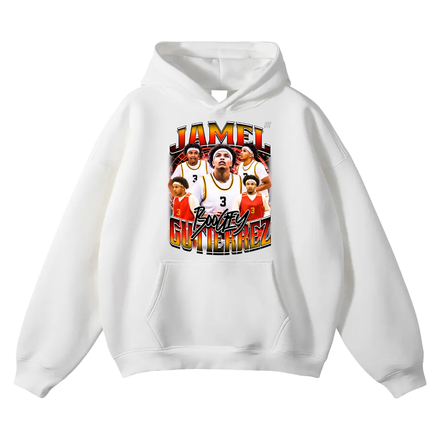 Jamel Gutierrez Oversize Fleeced Hoodie