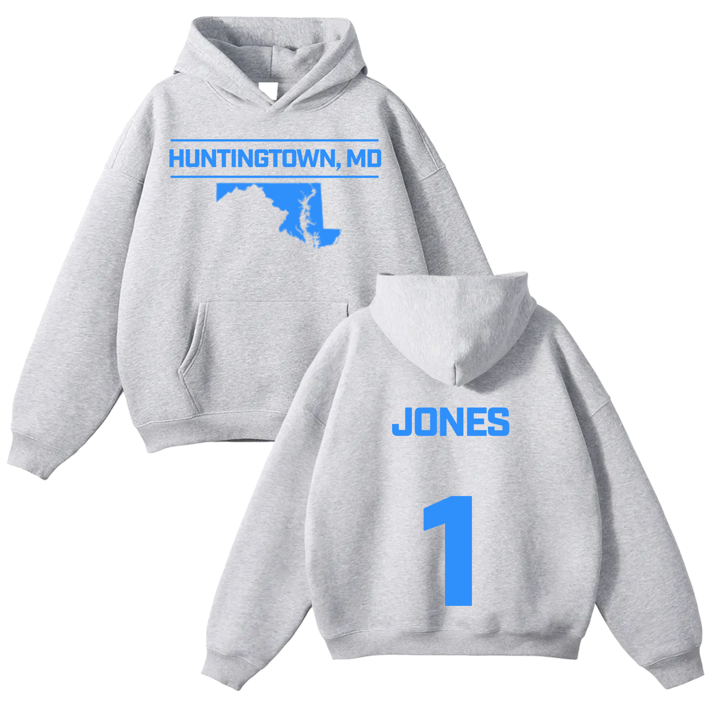 Xavier Jones Oversize Fleeced Hoodie