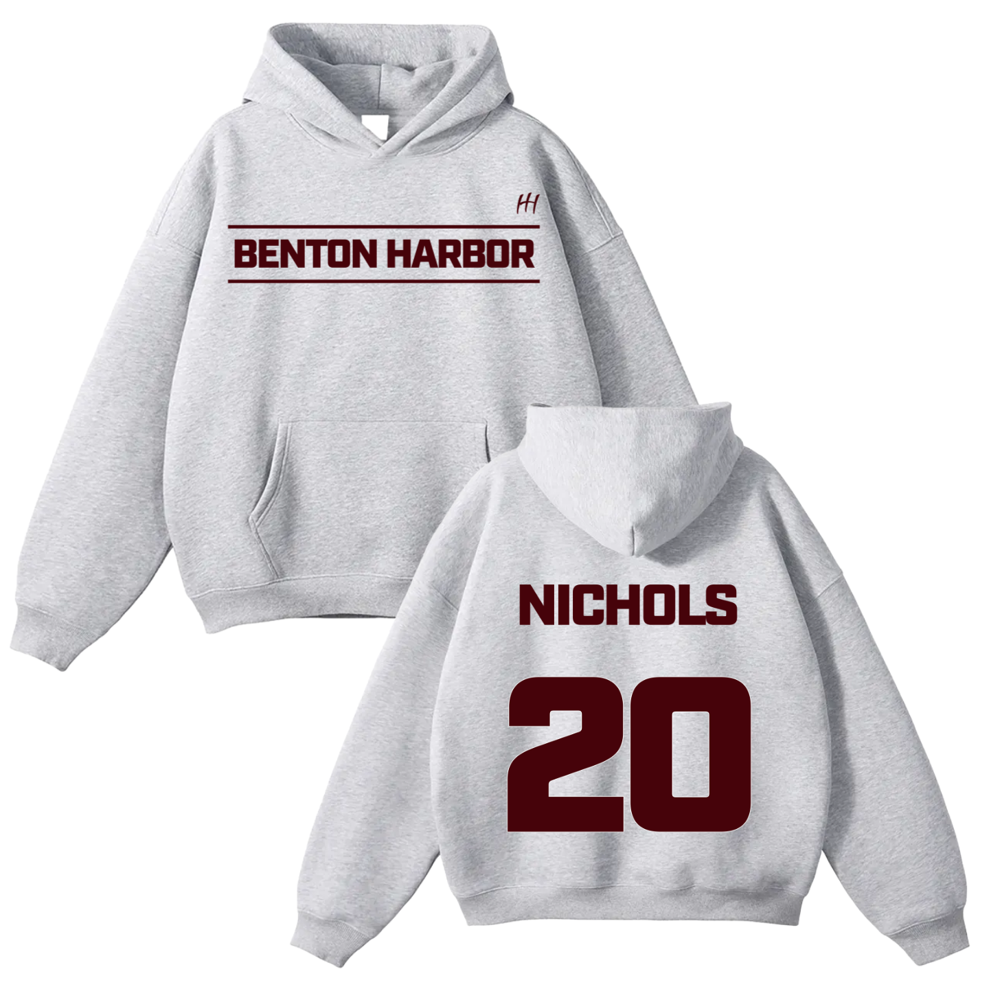 Devan Nichols Oversize Fleeced Hoodie