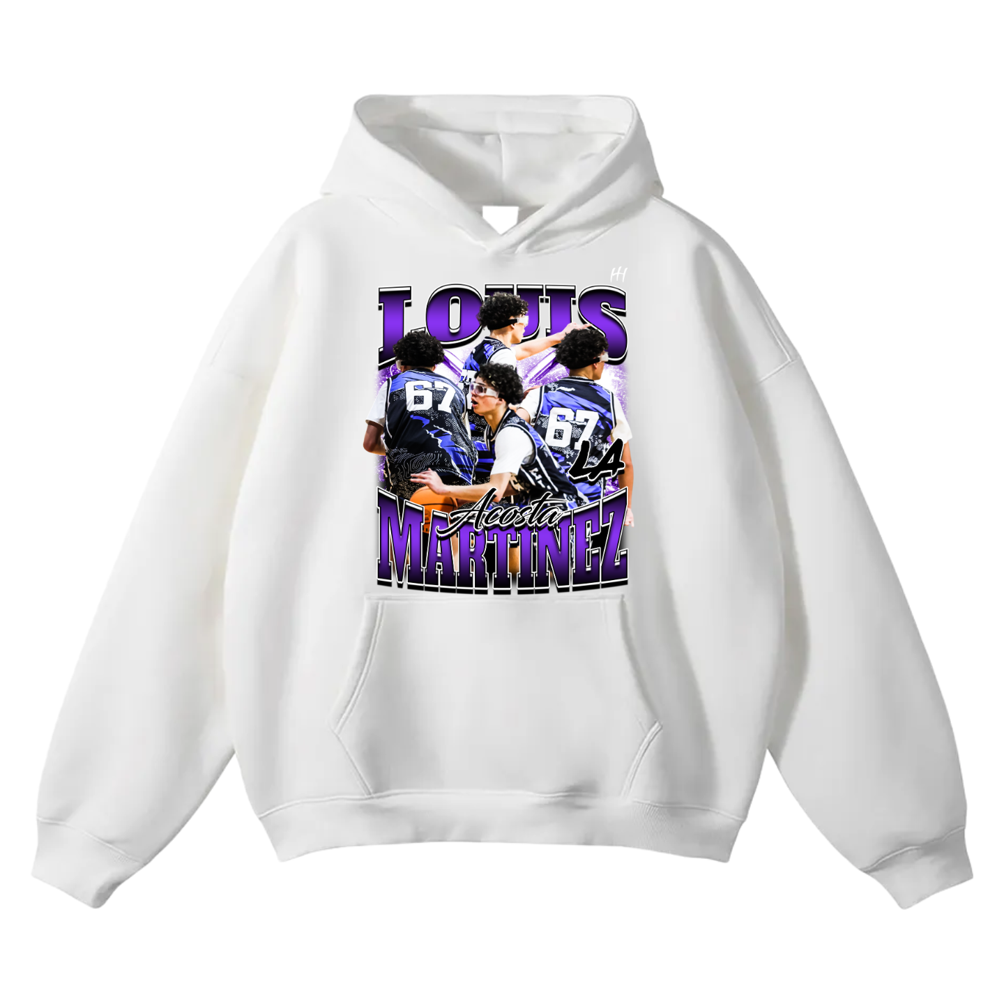 Louis Acosta Martinez Oversize Fleeced Hoodie