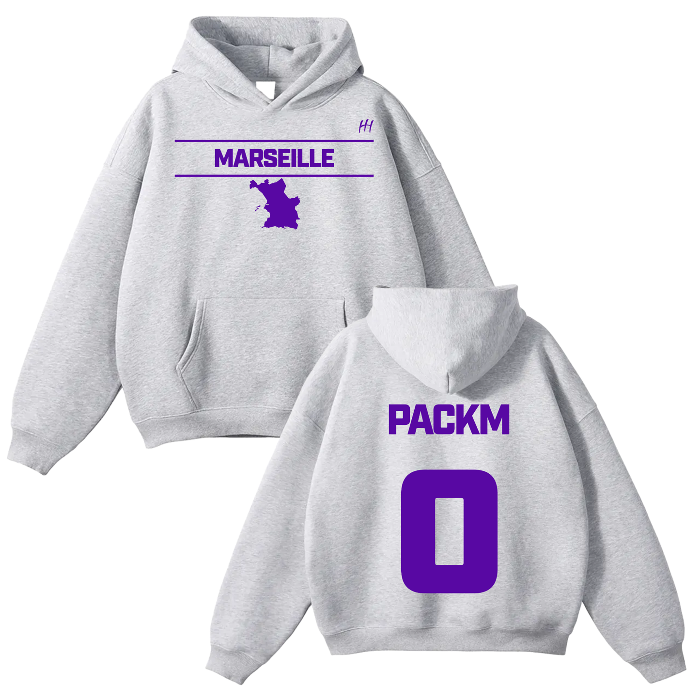 Yessou_Packm Oversize Fleeced Hoodie