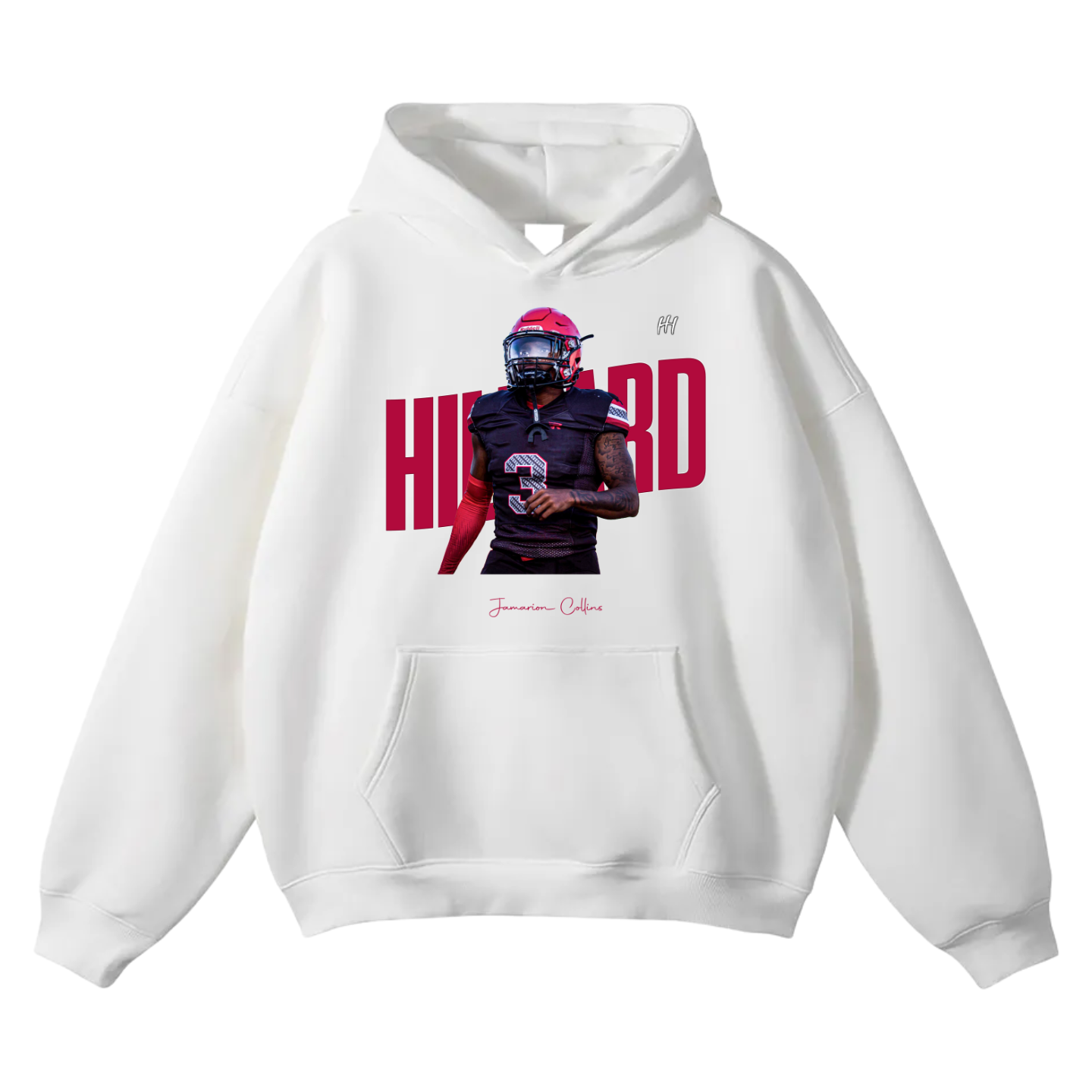 Jamarion Collins Oversize Fleeced Hoodie