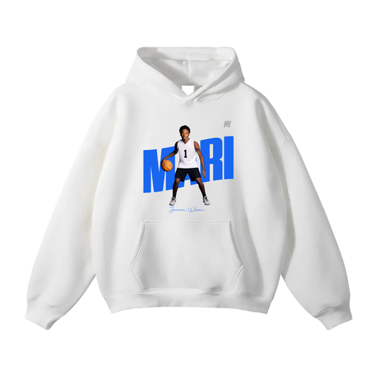 Jamari Wilson 3 Oversize Fleeced Hoodie