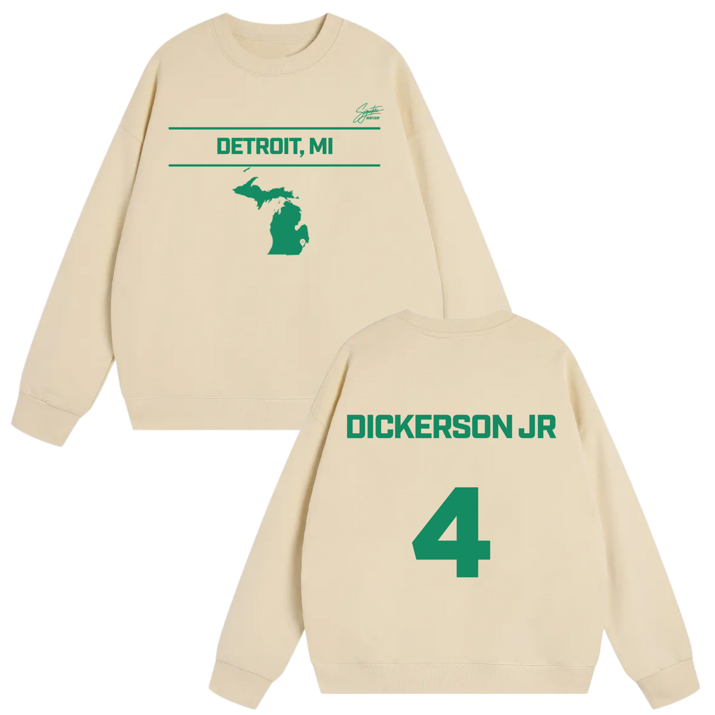 Kristopher Dickerson Jr Heavyweight Crewneck Sweatshirt