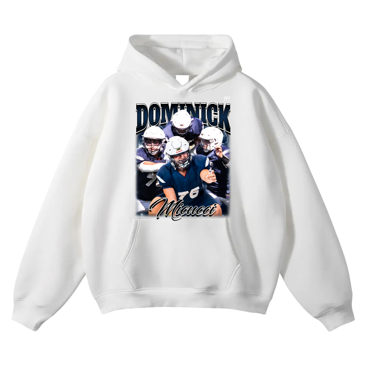 Dominick Micucci Oversize Fleeced Hoodie