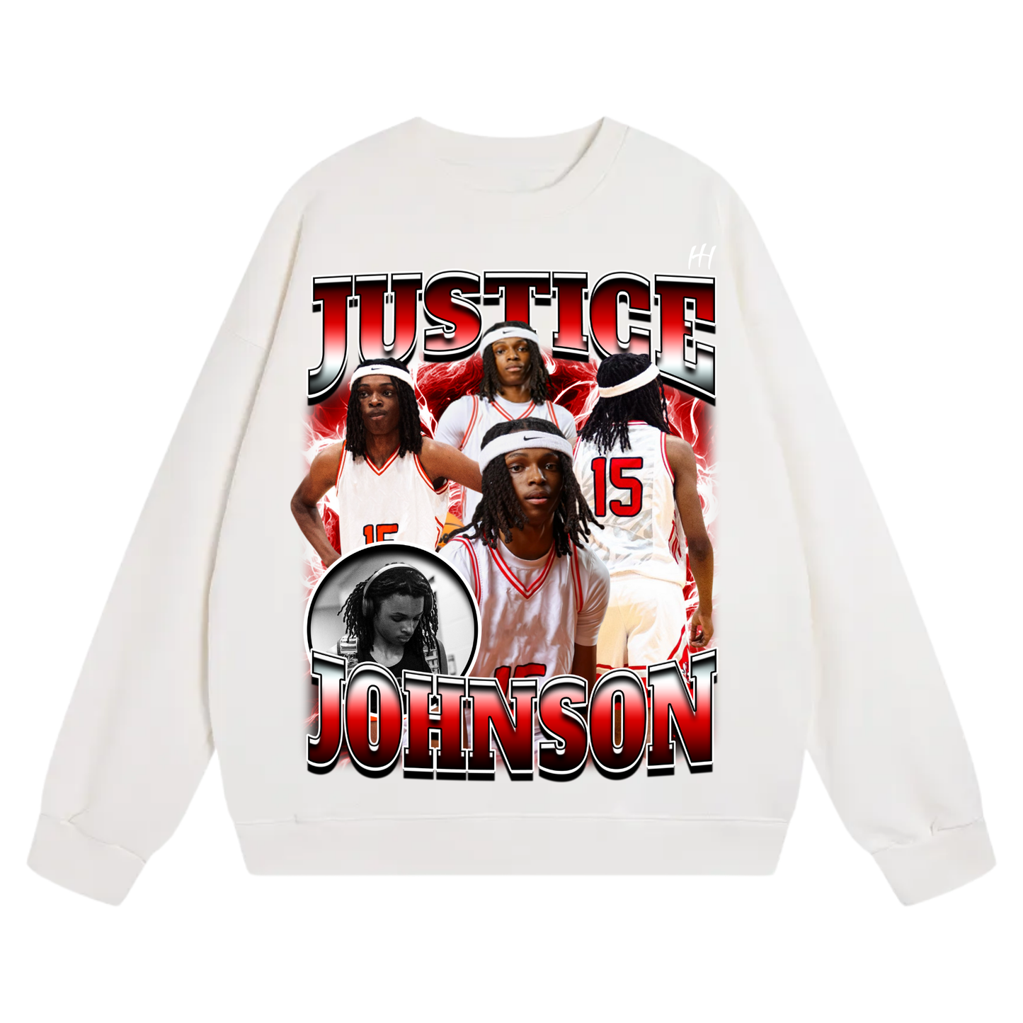 Justice Johnson 2 Heavyweight Crewneck Sweatshirt