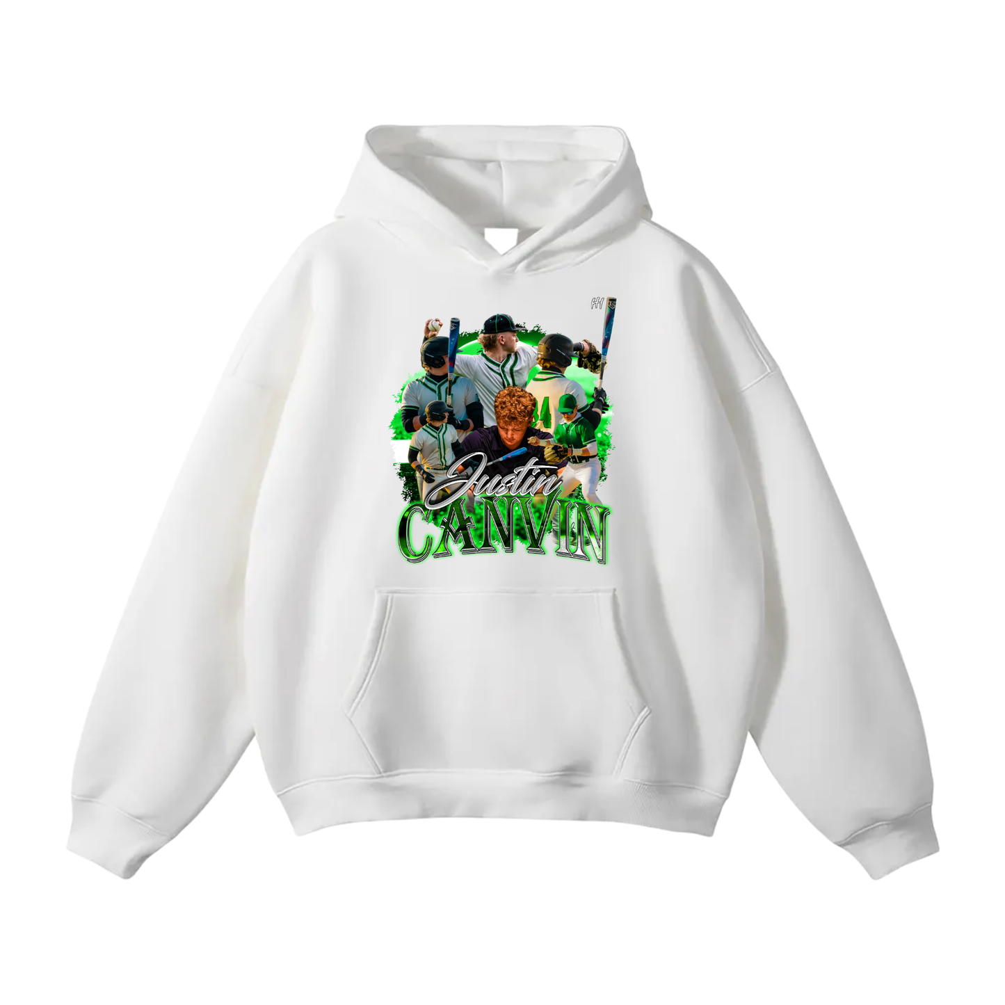 Justin Canvin Oversize Fleeced Hoodie