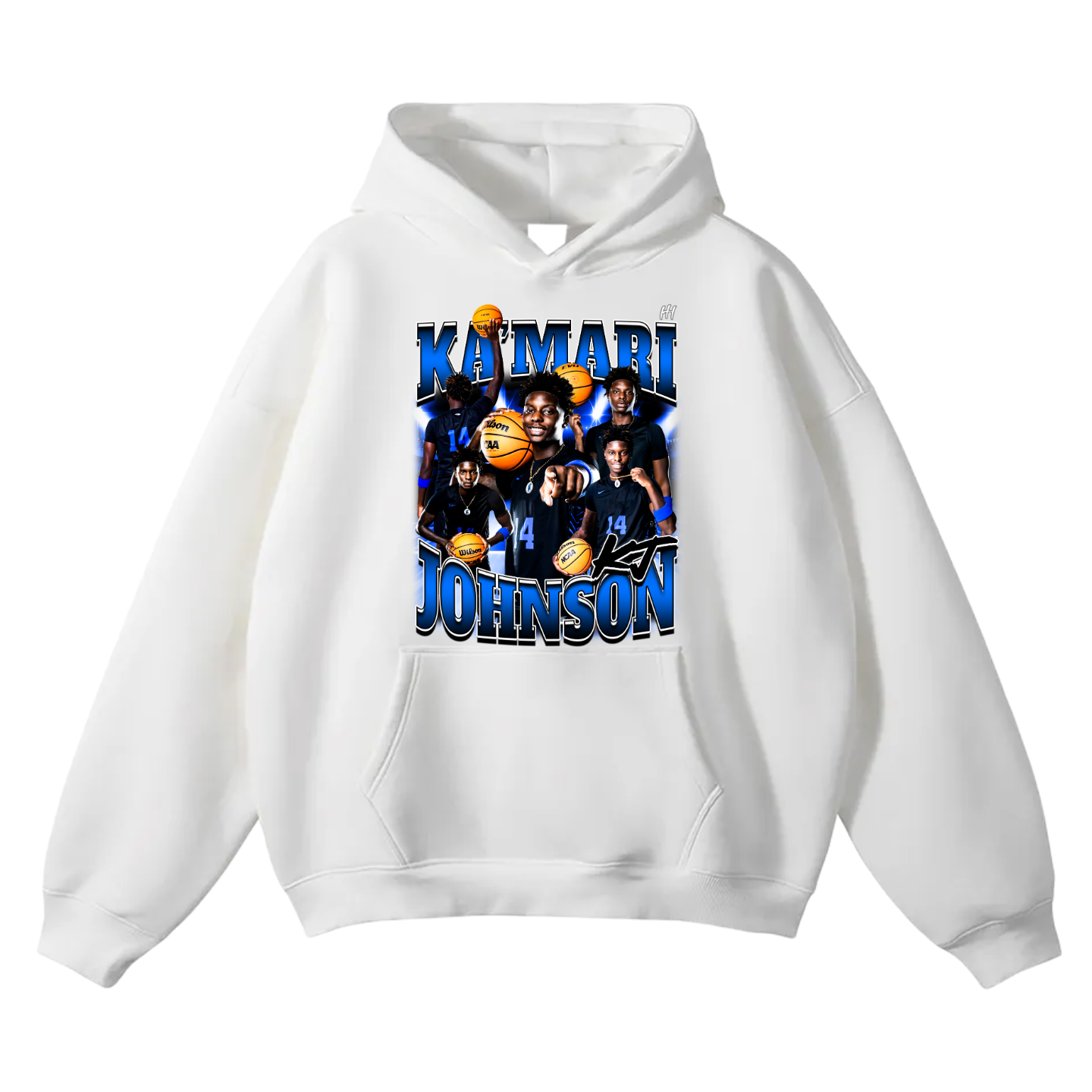 Ka’mari Johnson Oversize Fleeced Hoodie
