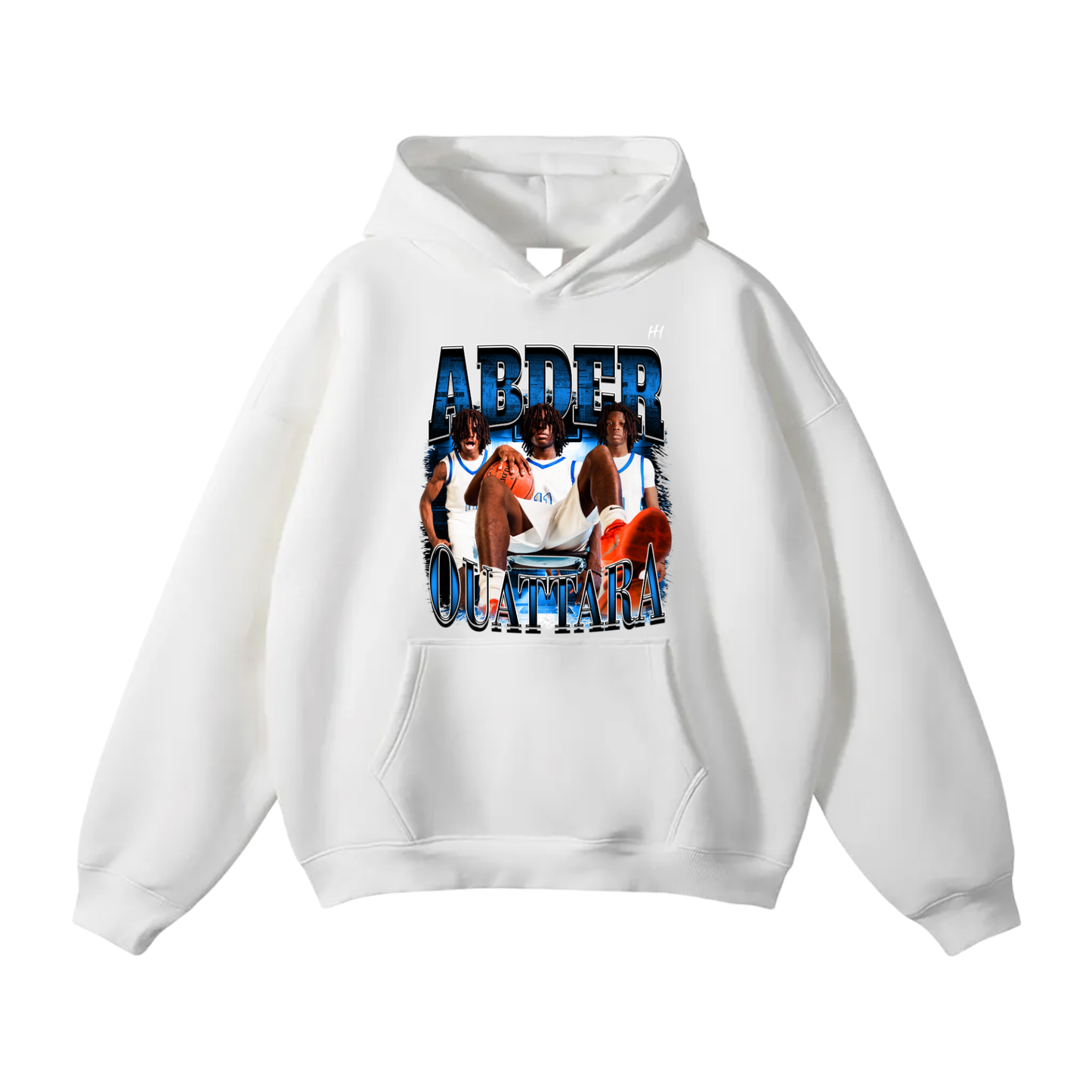 Abderrahim Ouattara Oversize Fleeced Hoodie