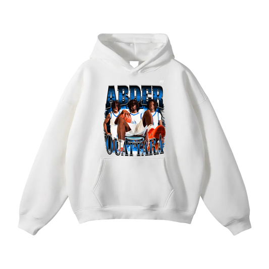 Abderrahim Ouattara Oversize Fleeced Hoodie