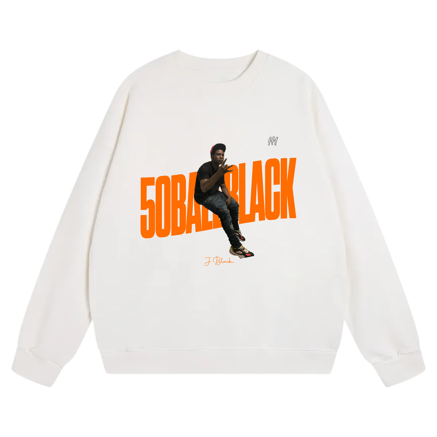 J Black Heavyweight Crewneck Sweatshirt