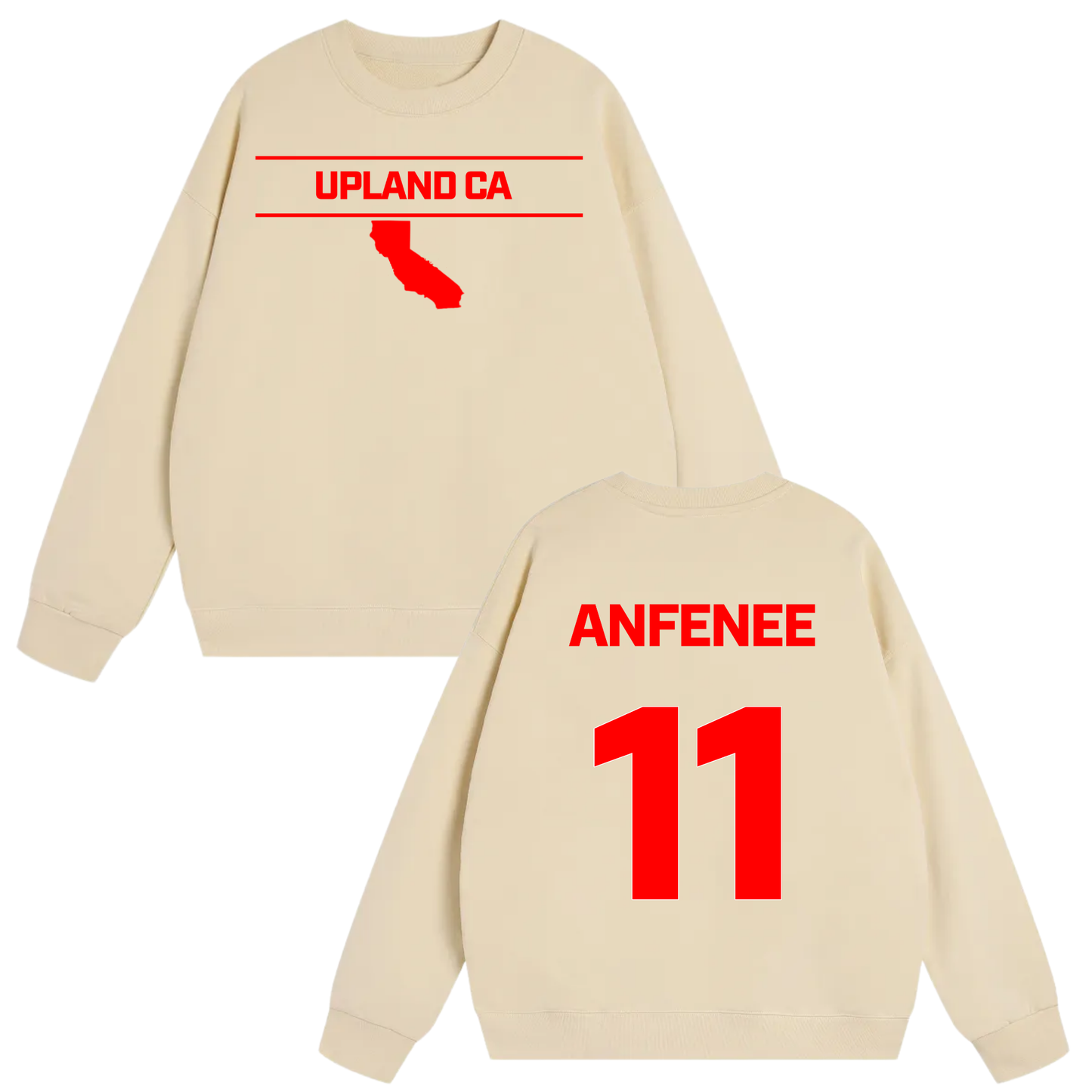 Anfenee Thrasher Heavyweight Crewneck Sweatshirt