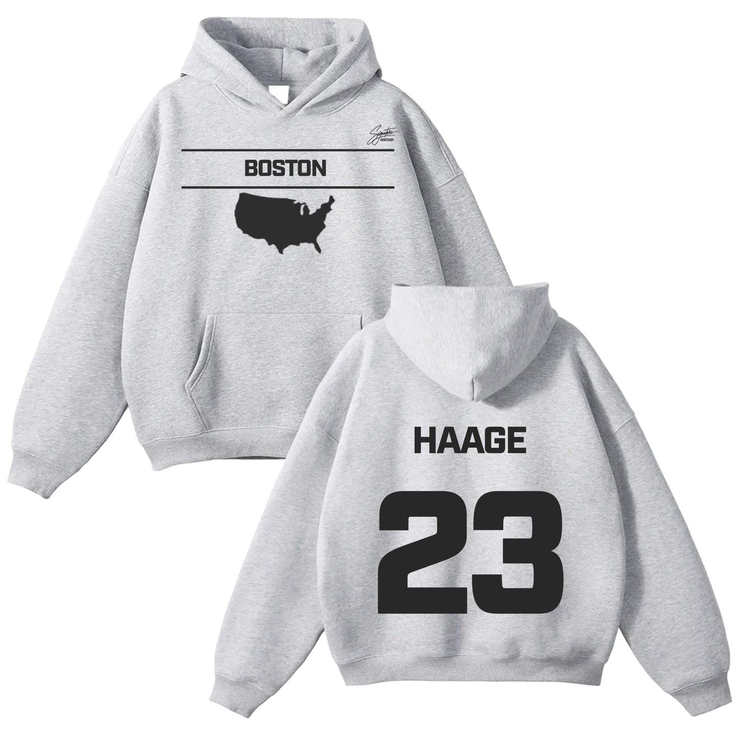 Savannah Haage Oversize Fleeced Hoodie