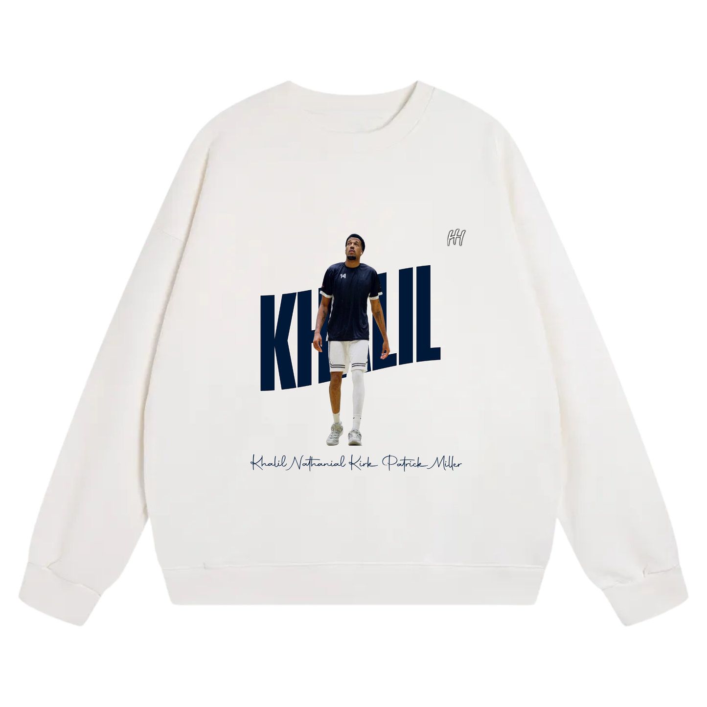 Khalil Nathanial Kirk Patrick Miller Heavyweight Crewneck Sweatshirt