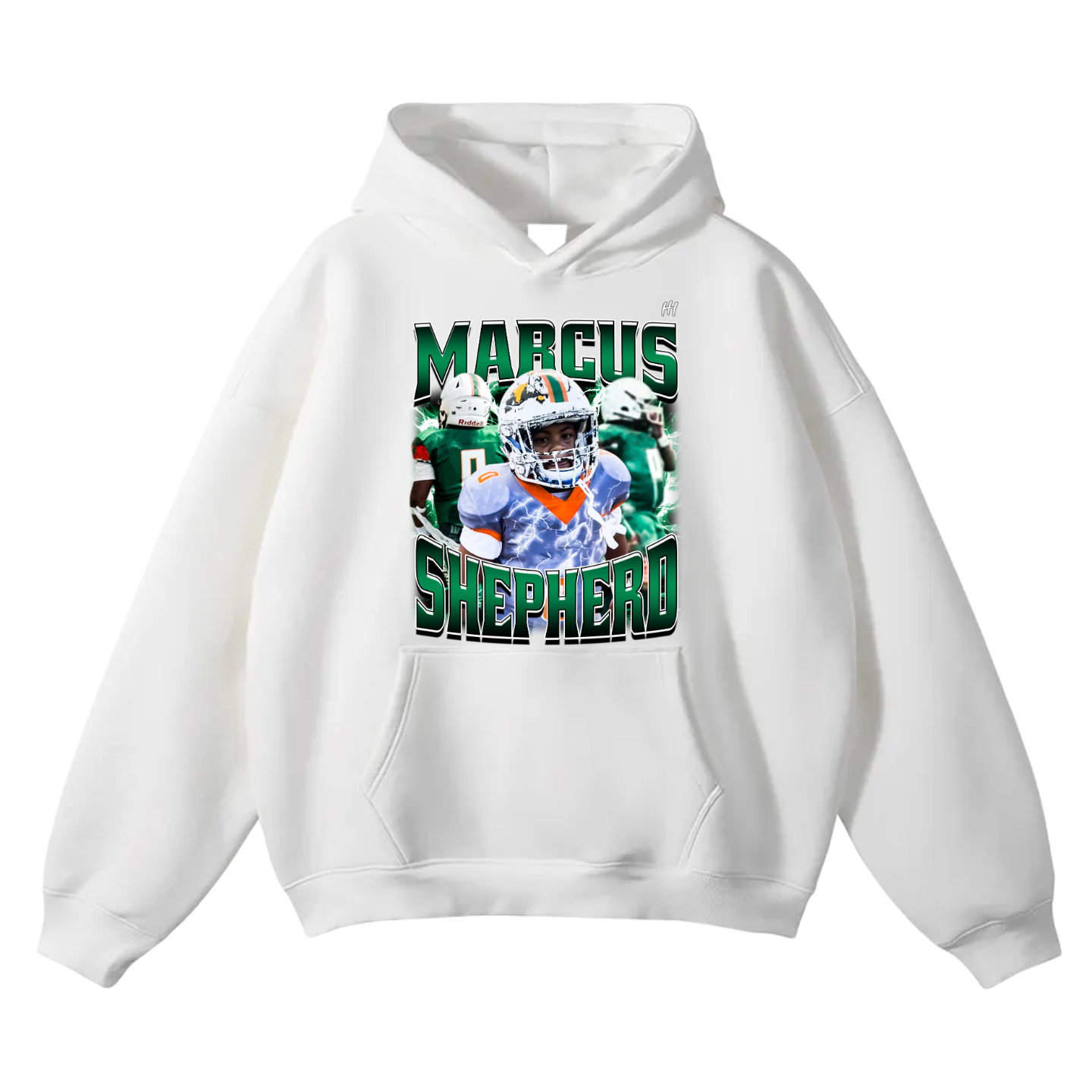 Marcus Shepherd  Oversize Fleeced Hoodie
