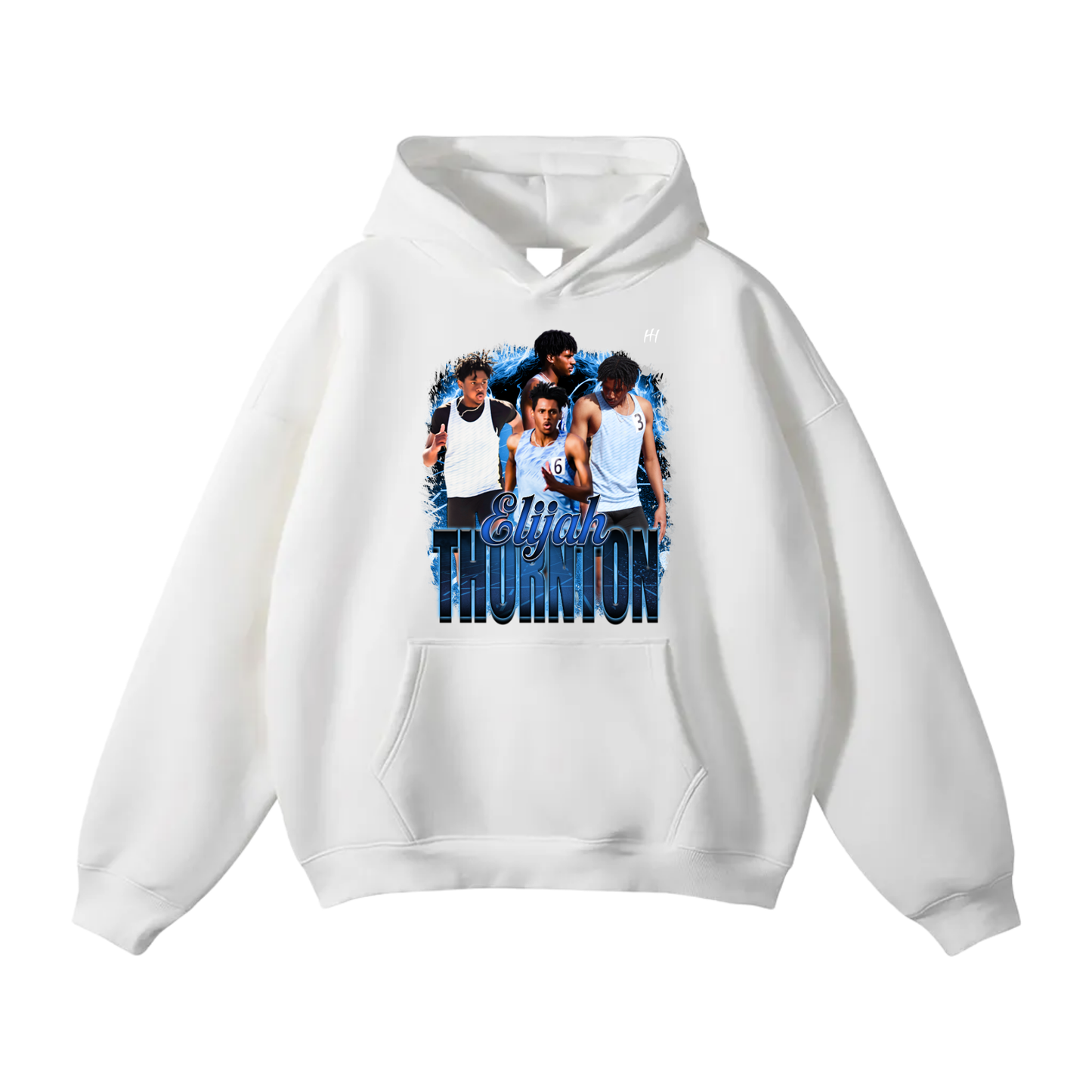 Elijah Thornton Oversize Fleeced Hoodie
