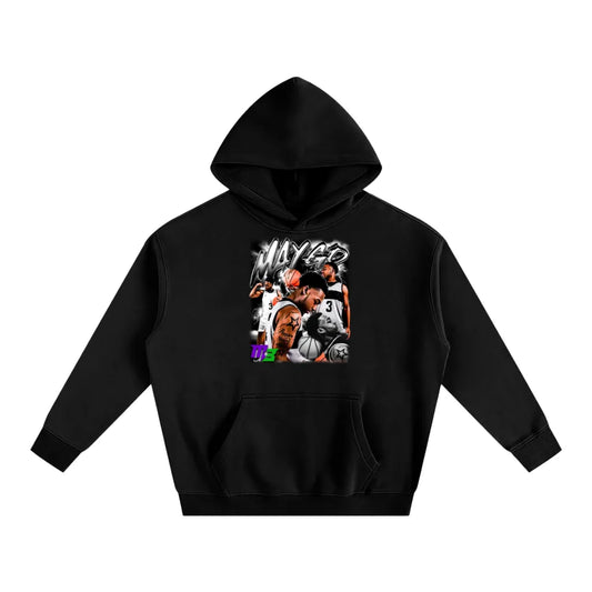 Romelle Bell Oversize Fleeced Hoodie