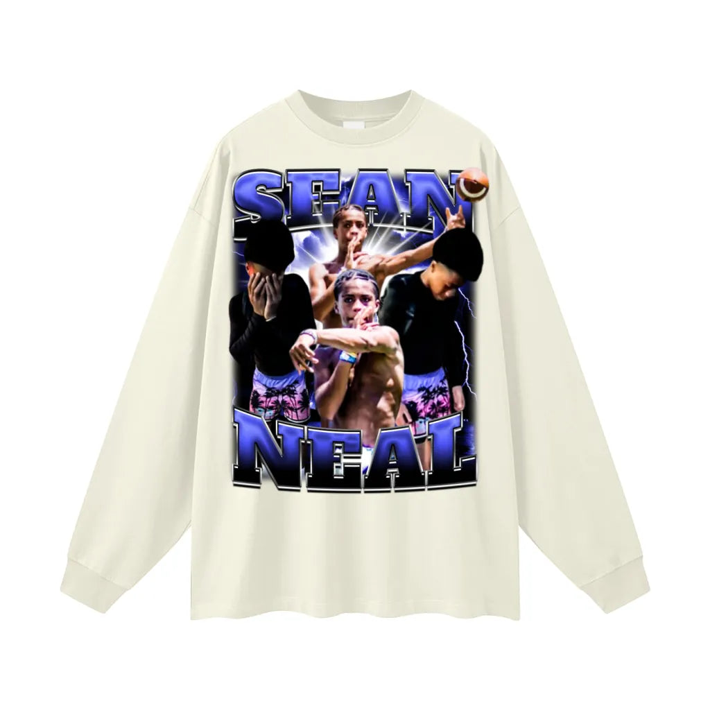 Sean Neal Oversized Long Sleeve Tee