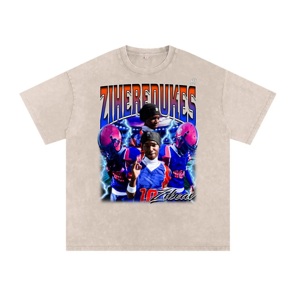 Ziheredukes Heavyweight Oversized T-shirt