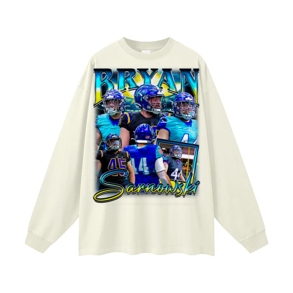 Bryan Sarnowski Oversized Long Sleeve Tee