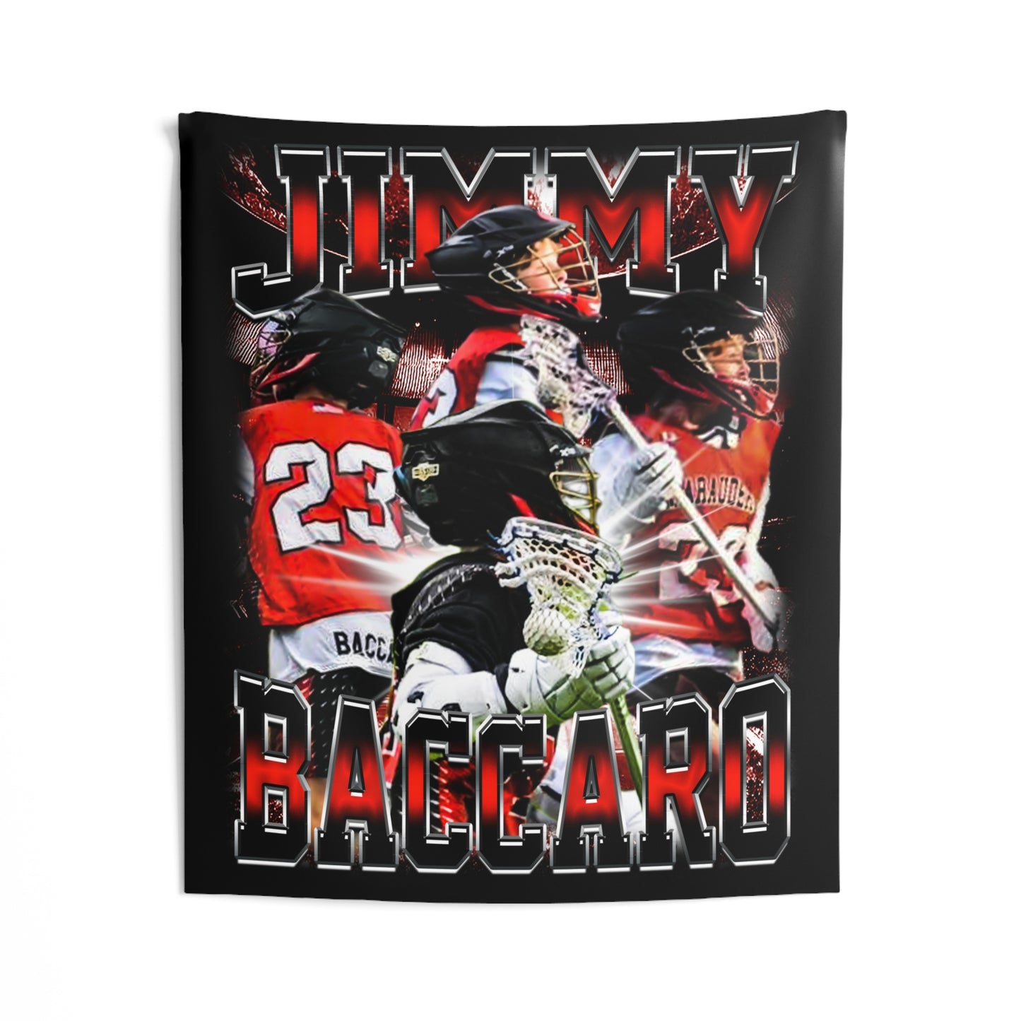 Jimmy Baccaro Tapestry 50” x 60”