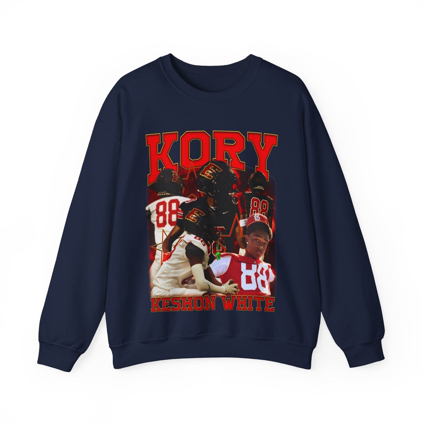 Kory Keshon White Crewneck Sweatshirt