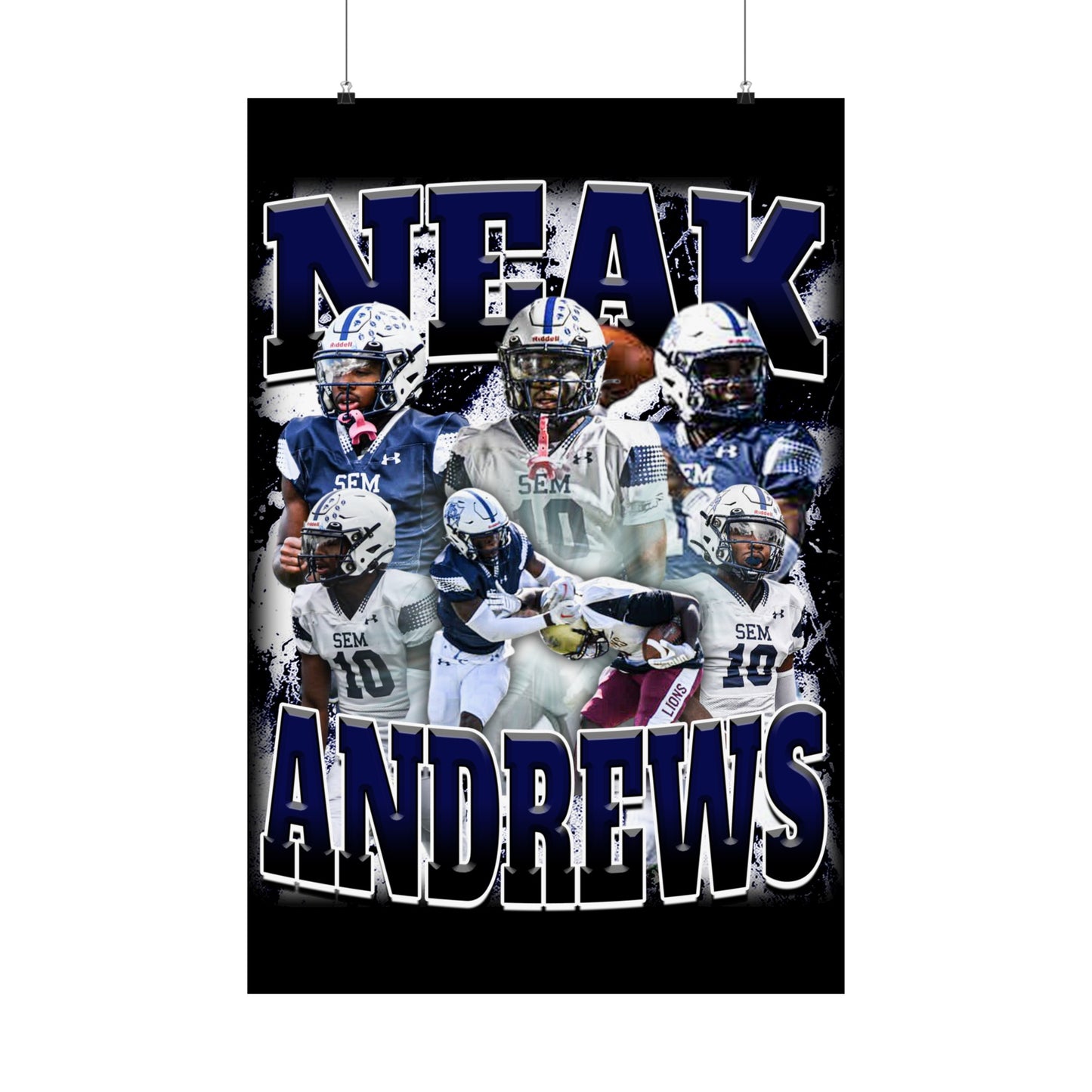 Neak Andrews Poster 24" x 36"