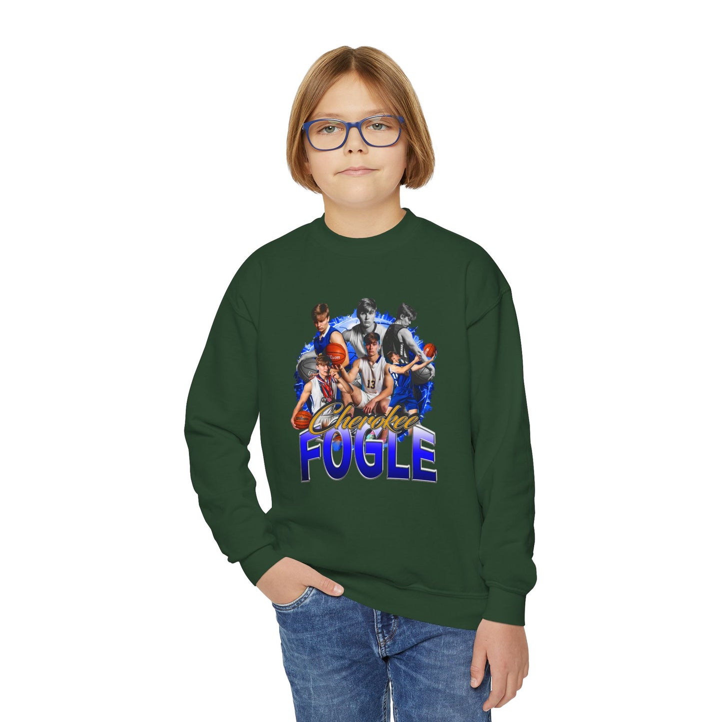 Cherokee Fogle Youth Crewneck Sweatshirt