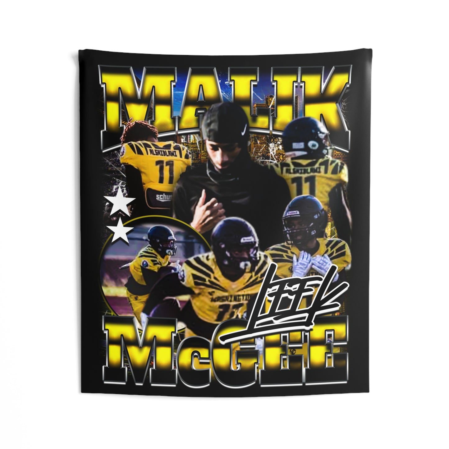 Malik Mcgee Tapestry 50” x 60”