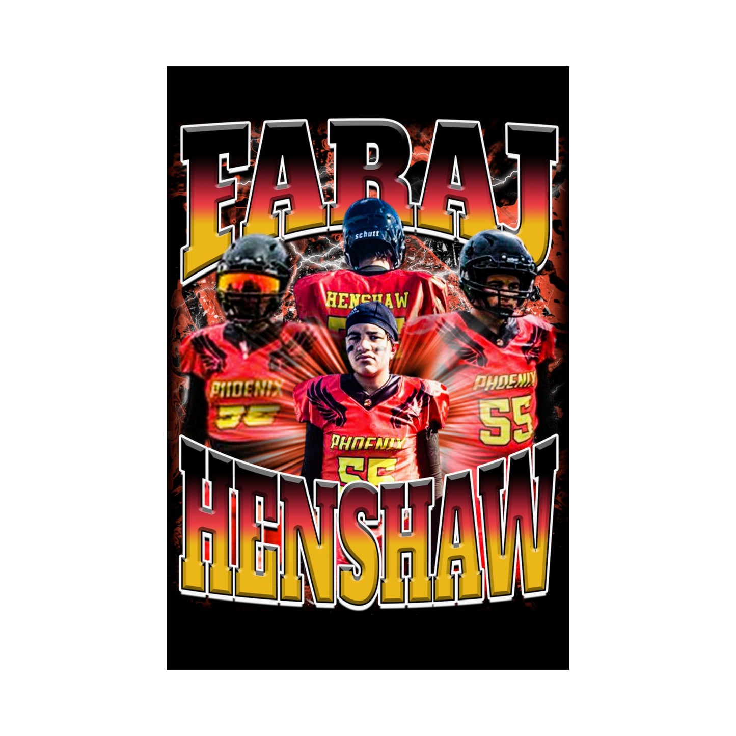 Faraj Henshaw Poster 24" x 36"