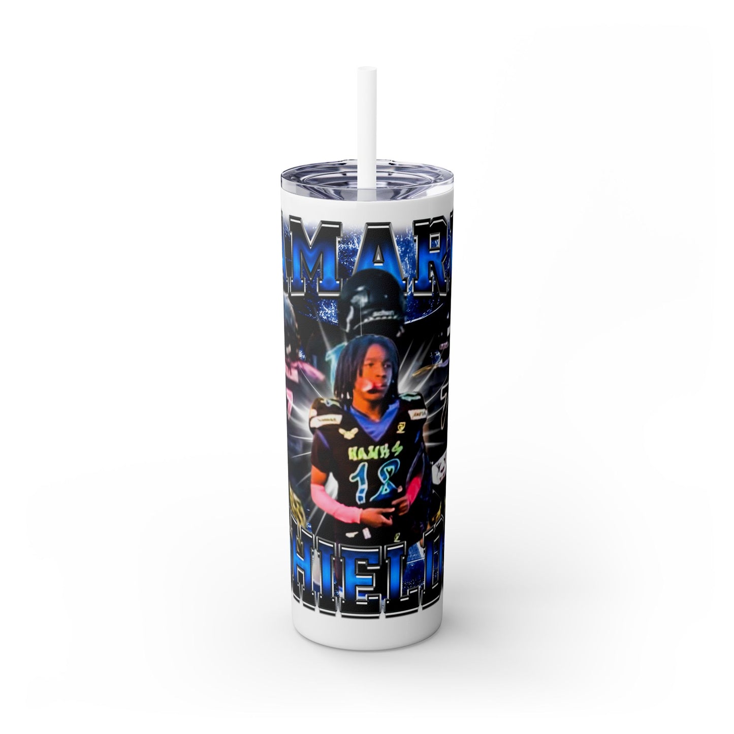Amare Shields Stainless Steal Tumbler