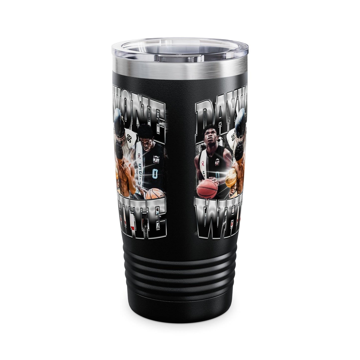 Dayvone White Stainless Steal Tumble
