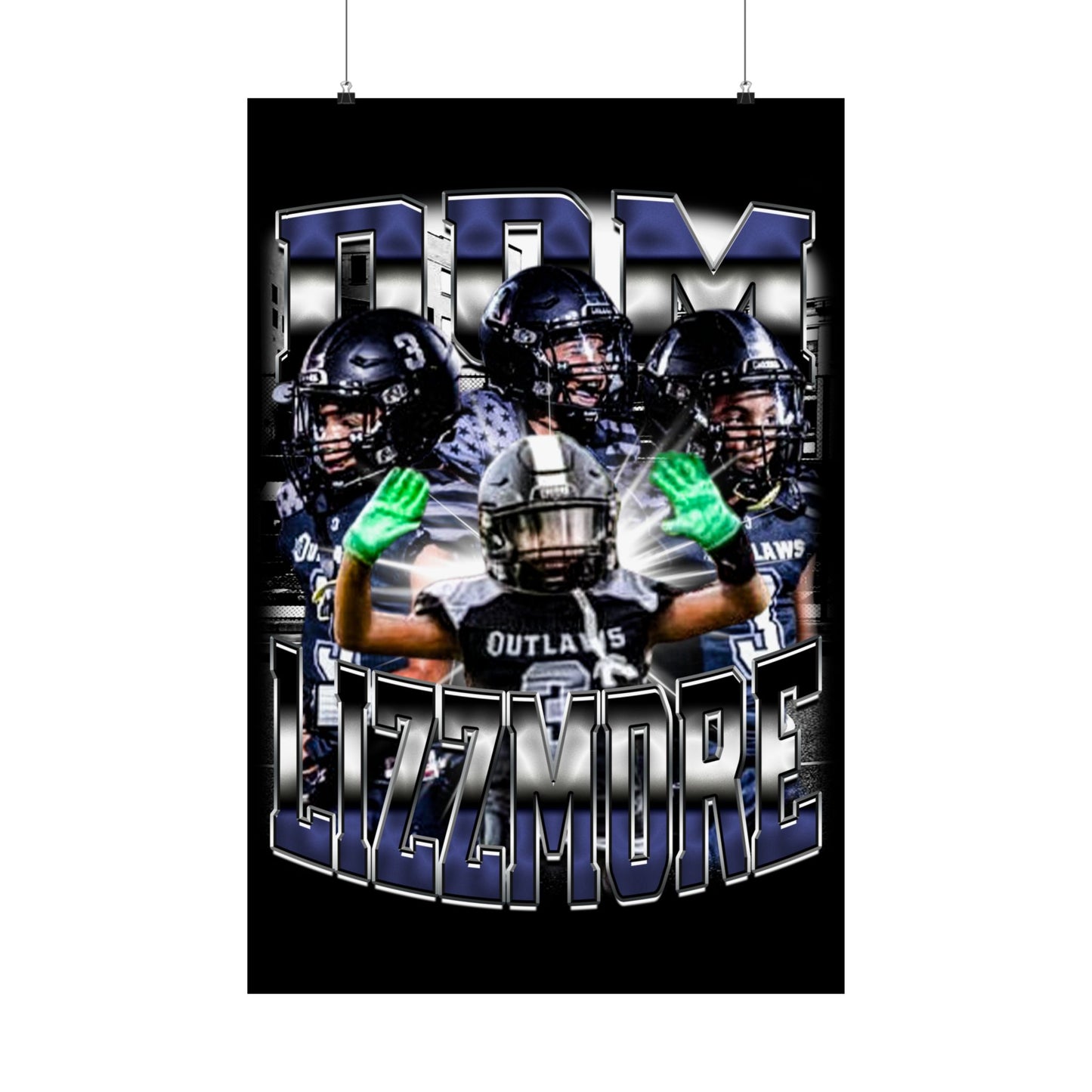 Dom Lizzmore Poster 24" x 36"