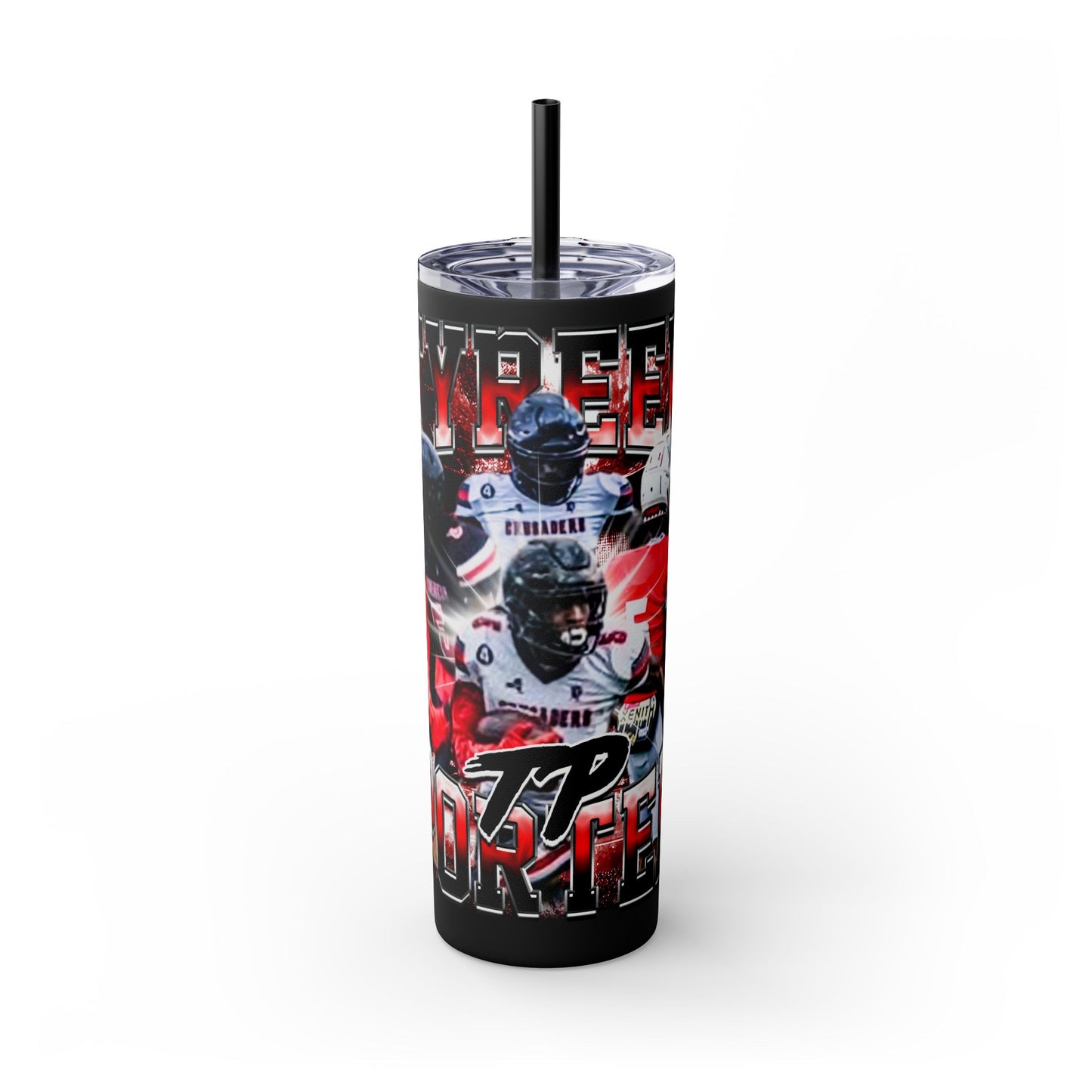 Tyreek Porter Stainless Steal Tumbler