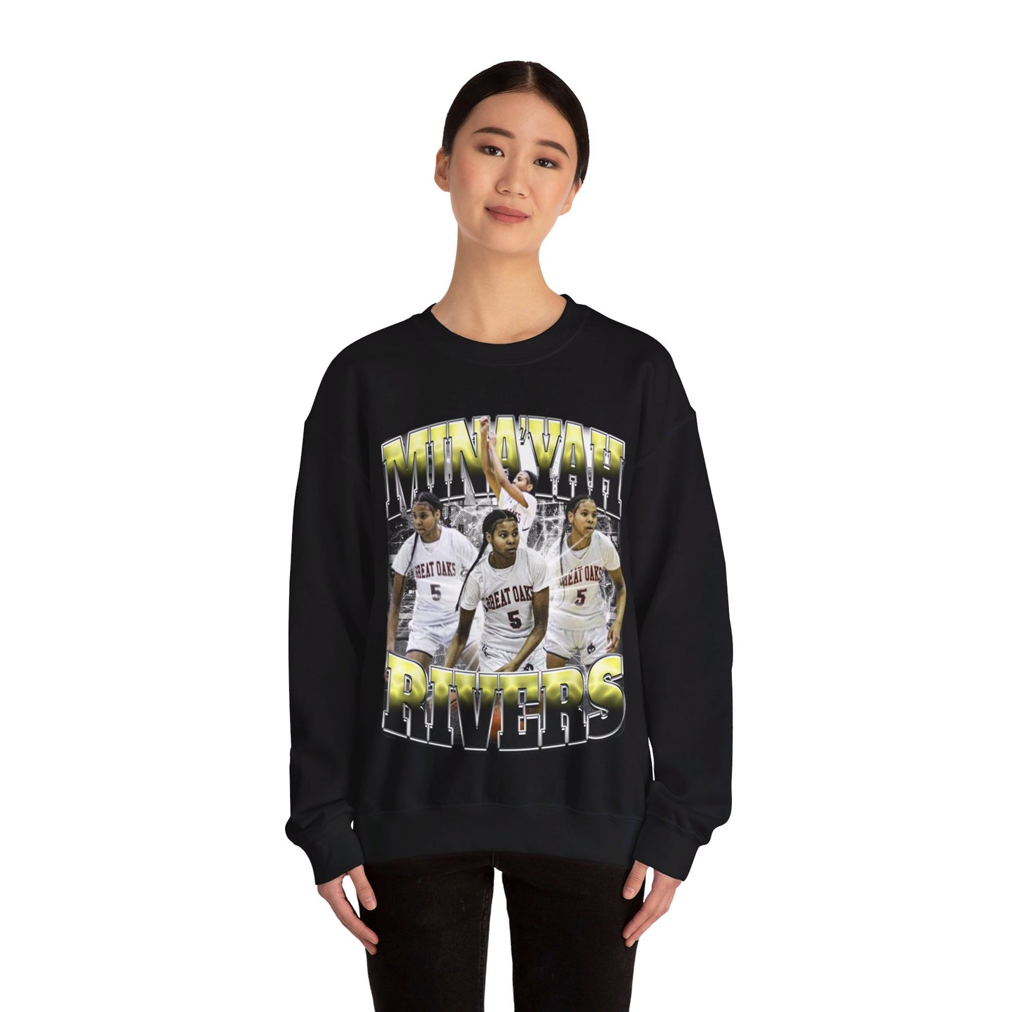 Mina'yah Rivers Crewneck Sweatshirt