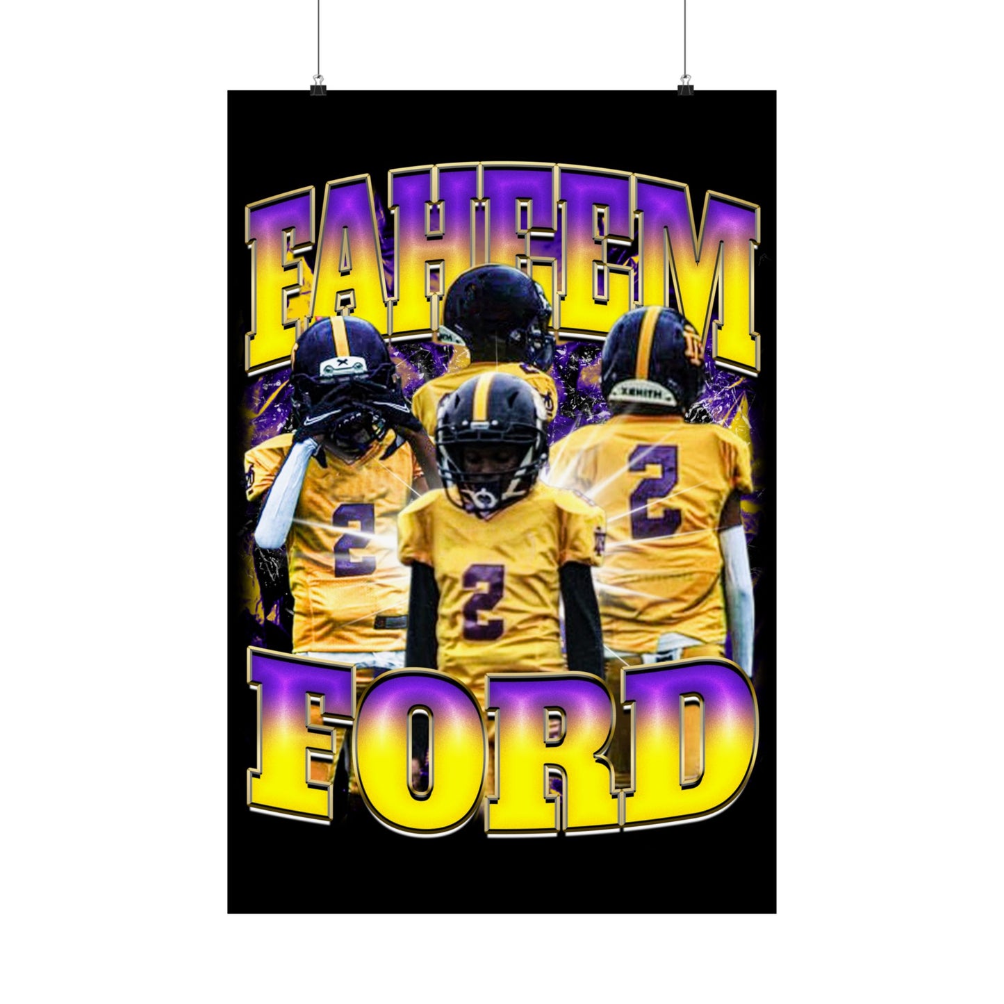 Faheem Ford Poster 24" x 36"