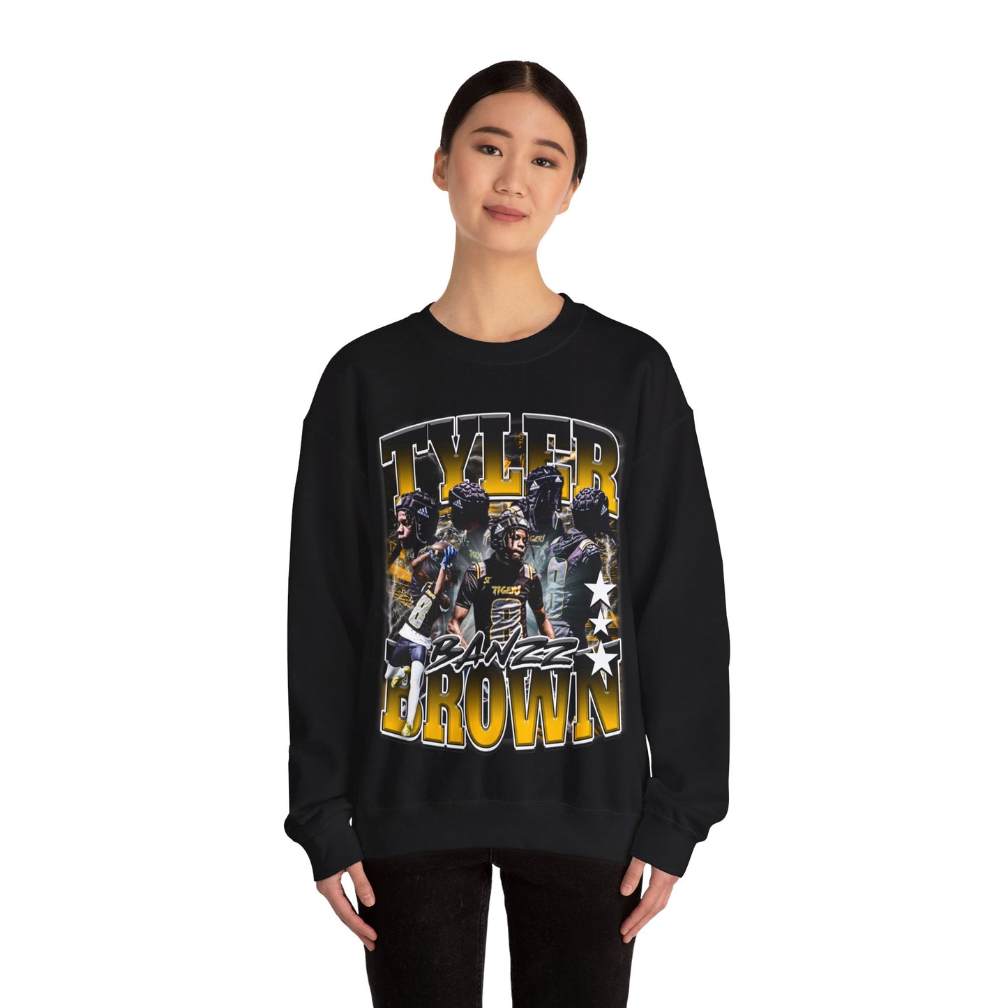 Tyler Banzz Brown Crewneck Sweatshirt