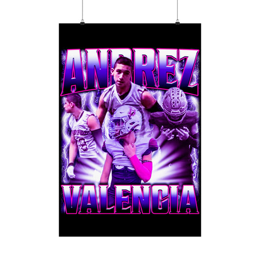 Andrez Valencia Poster 24" x 36"
