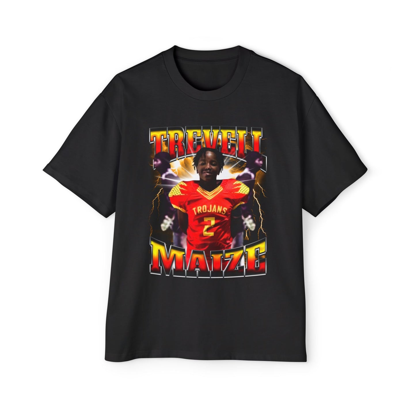 Trevell Maize Oversized Retro Tee