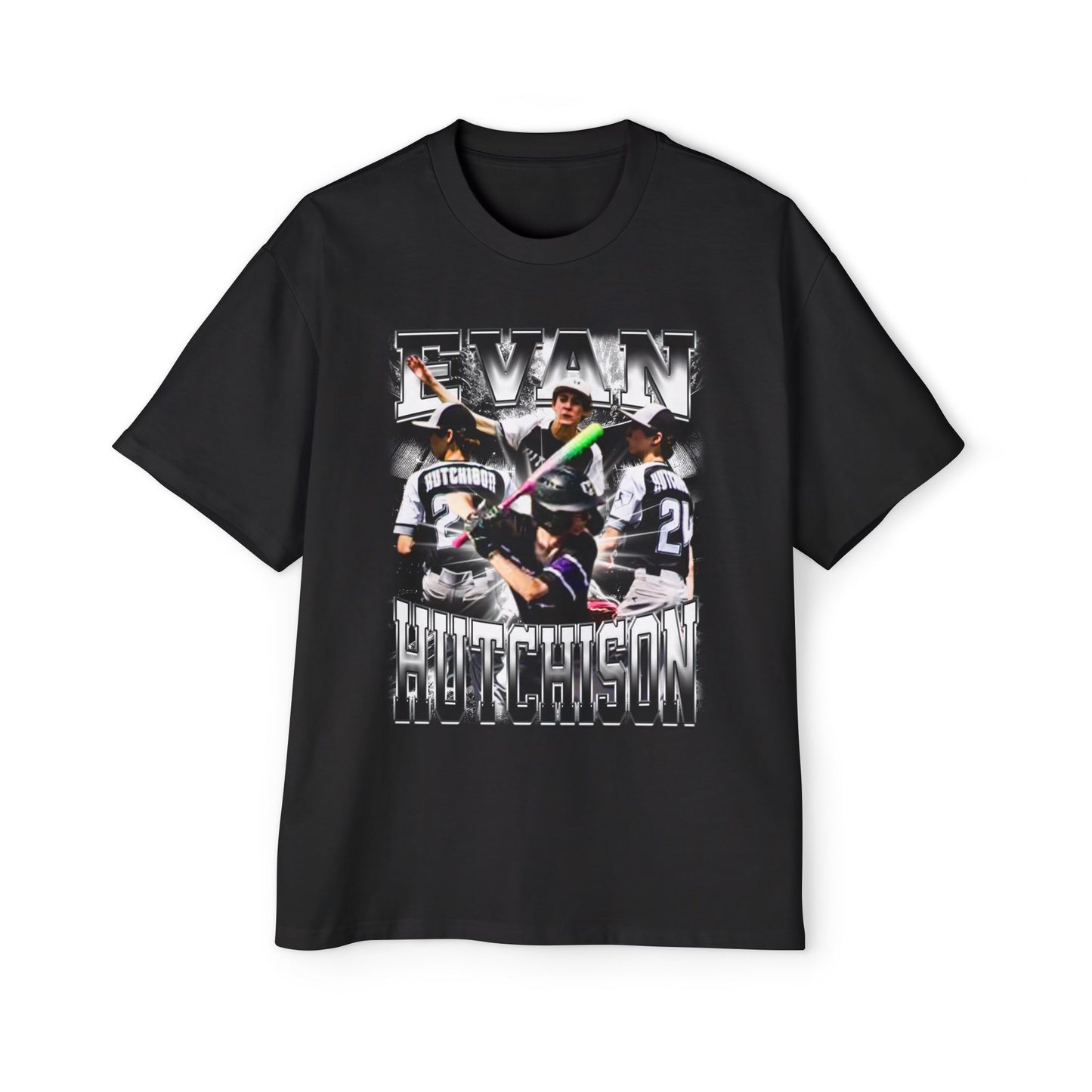 Evan Hutchison Oversized Retro Tee