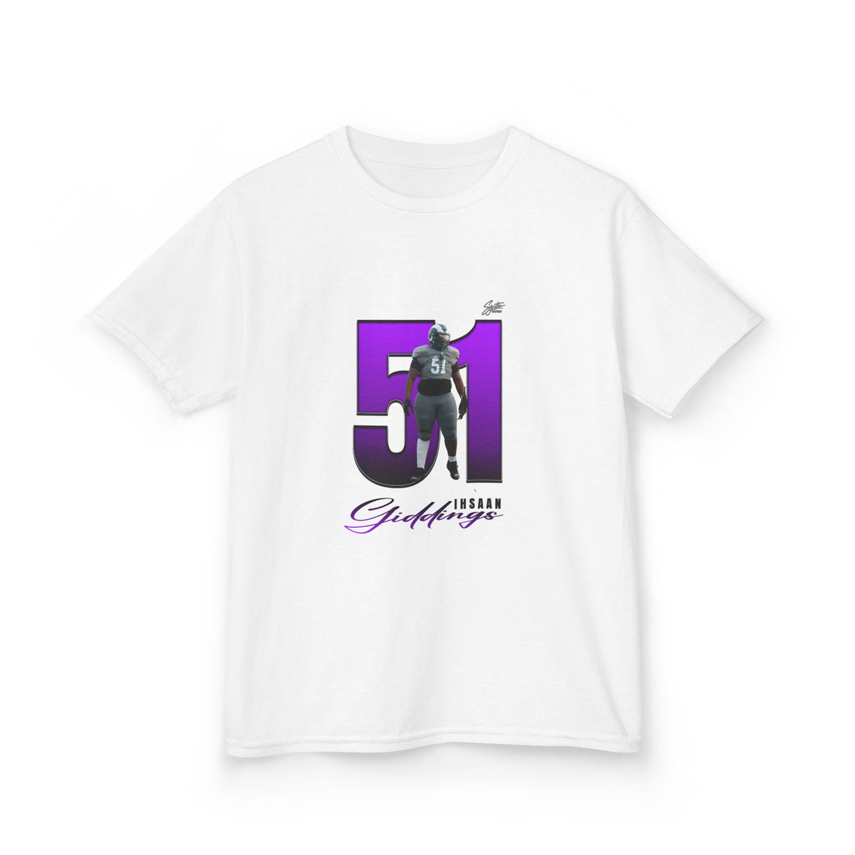 Ihsaan Giddings Youth Heavy Cotton Tee