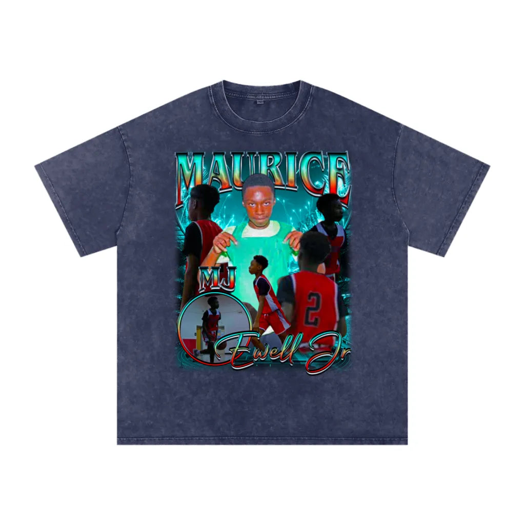 Maurice Ewell Jr Heavyweight Oversized T-shirt