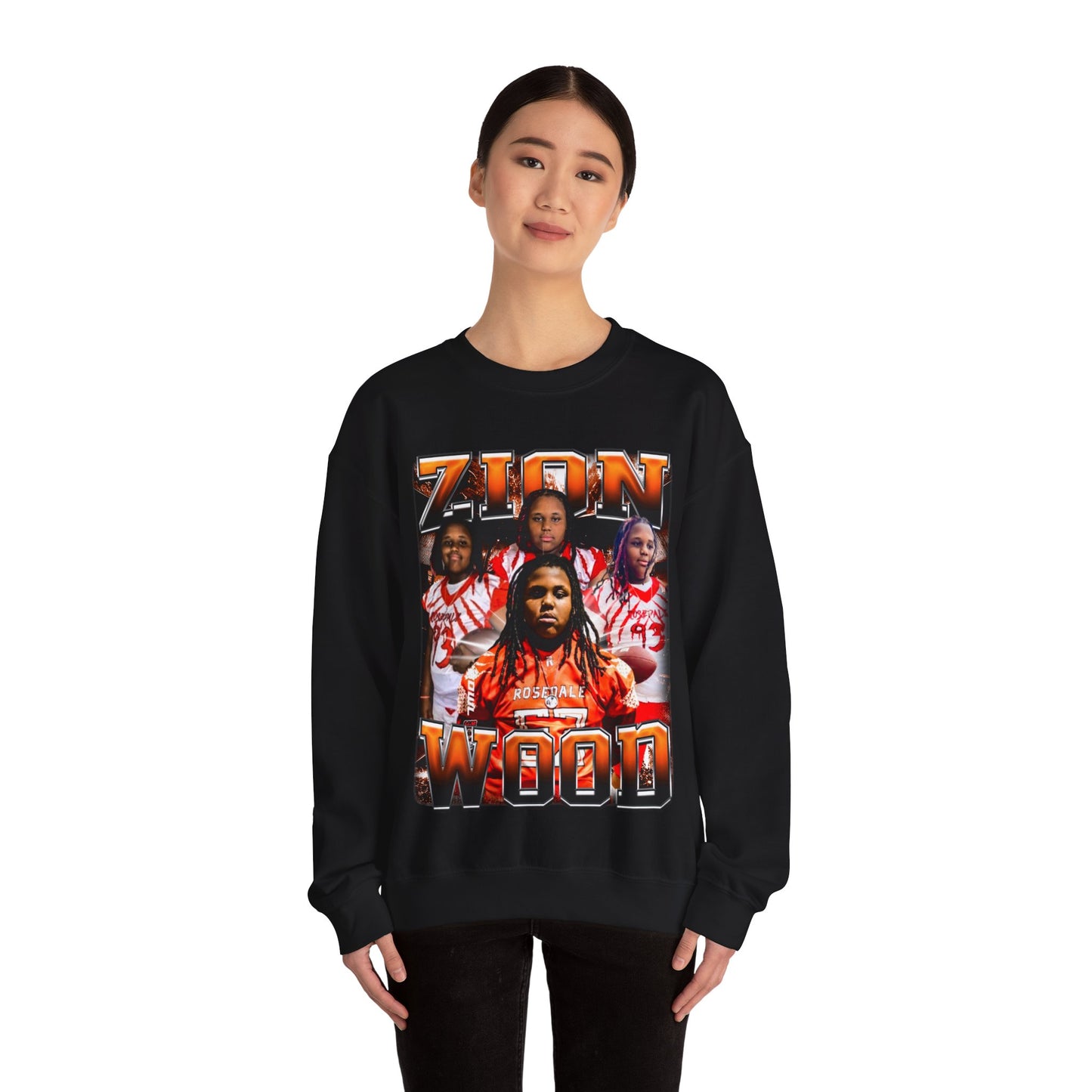 Zion wood Crewneck Sweatshirt