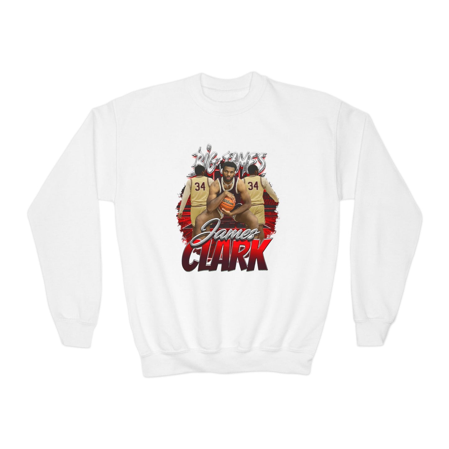 James Clark Youth Crewneck Sweatshirt