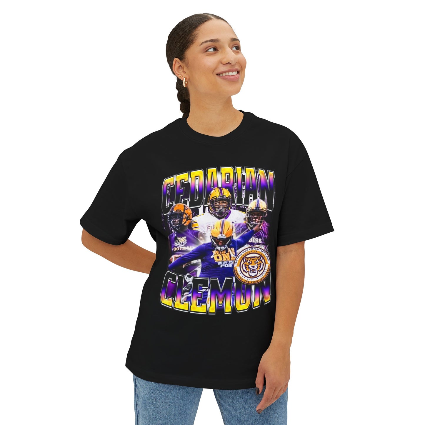 Cedarian Clemon Oversized Vintage Tee