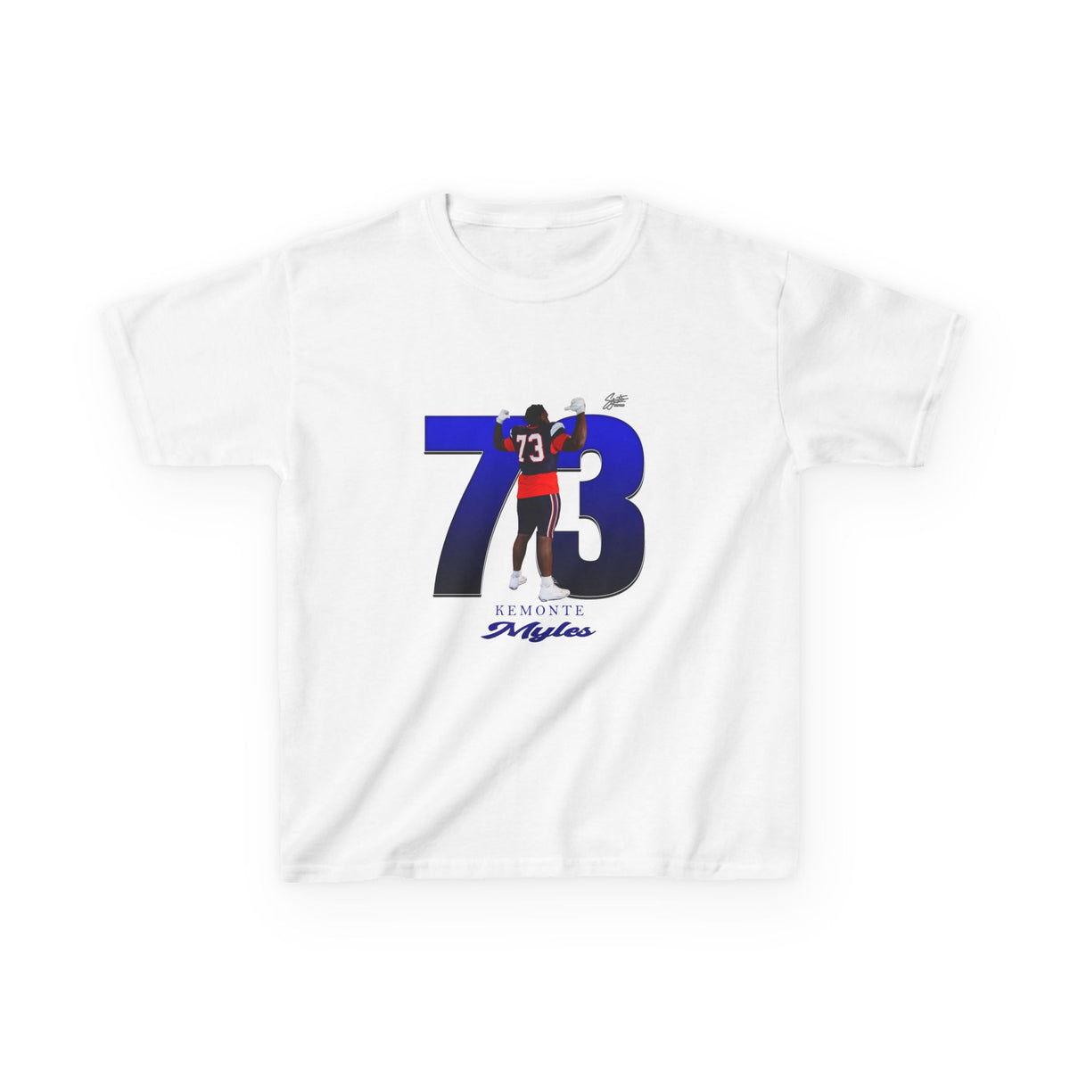 Kemonte Myles Youth Heavy Cotton Tee