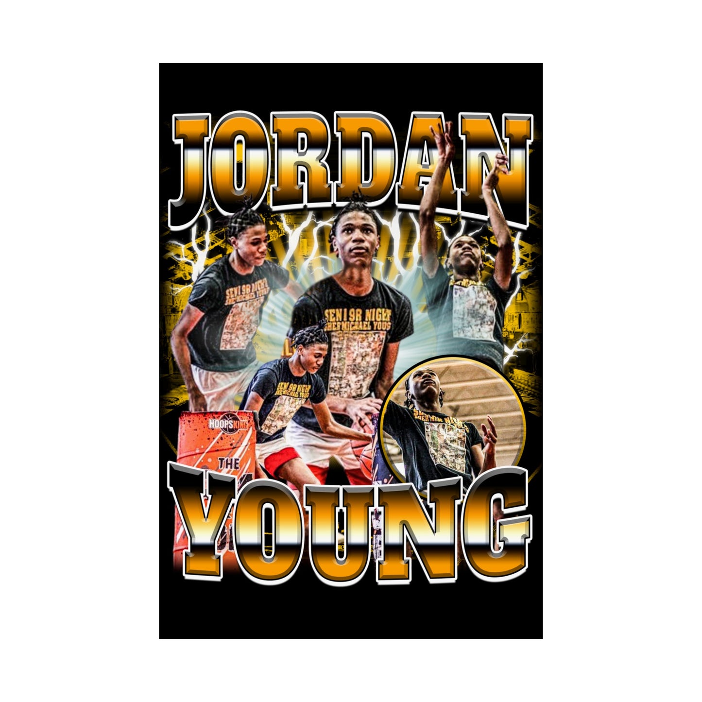 Jordan Young Poster 24" x 36"