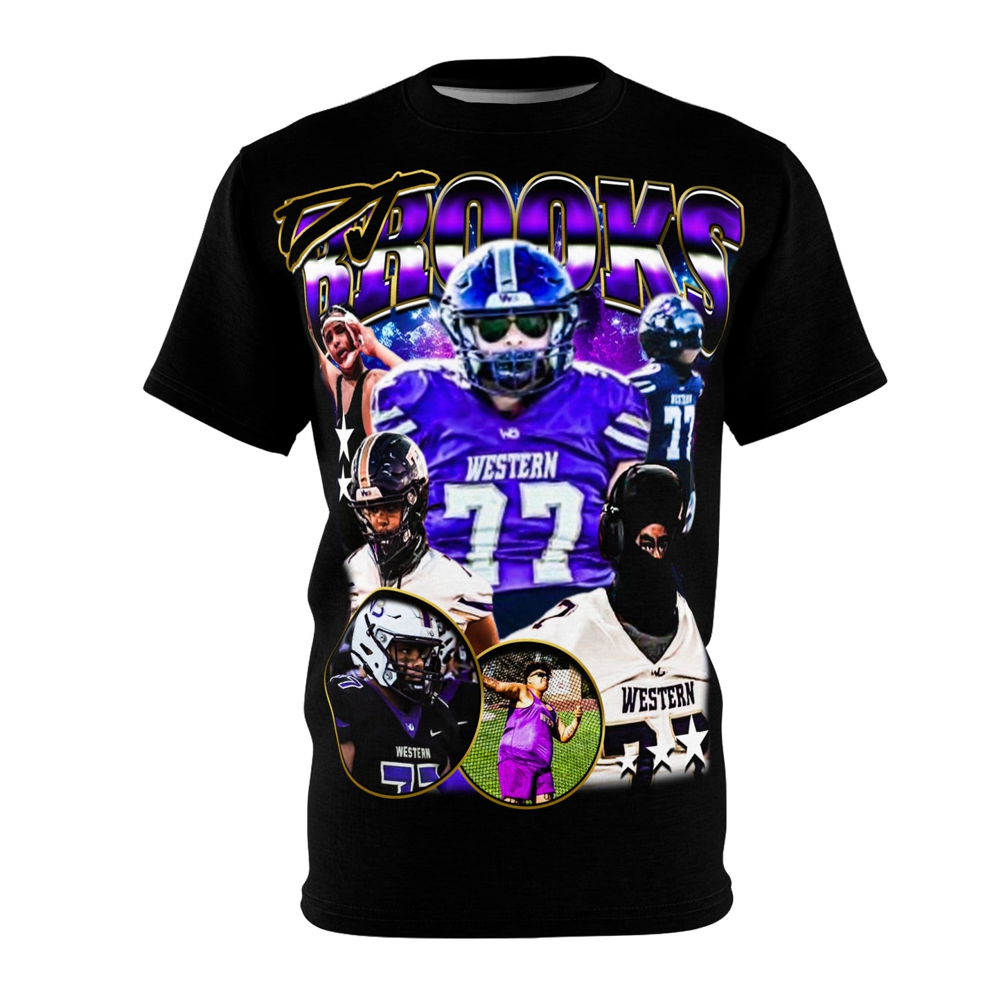Dj Brooks Vintage Full Print Tee